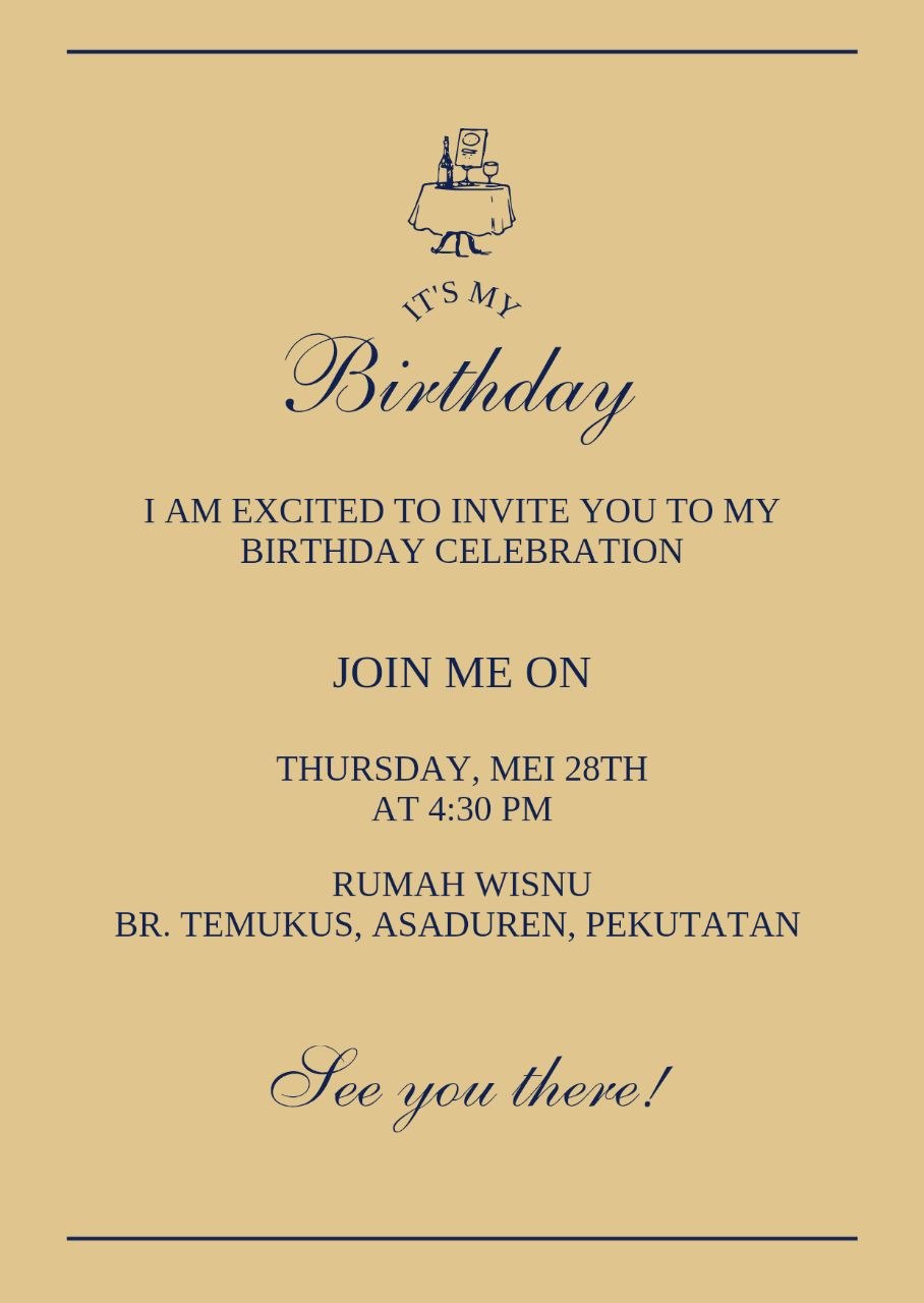 Birthday Invitation